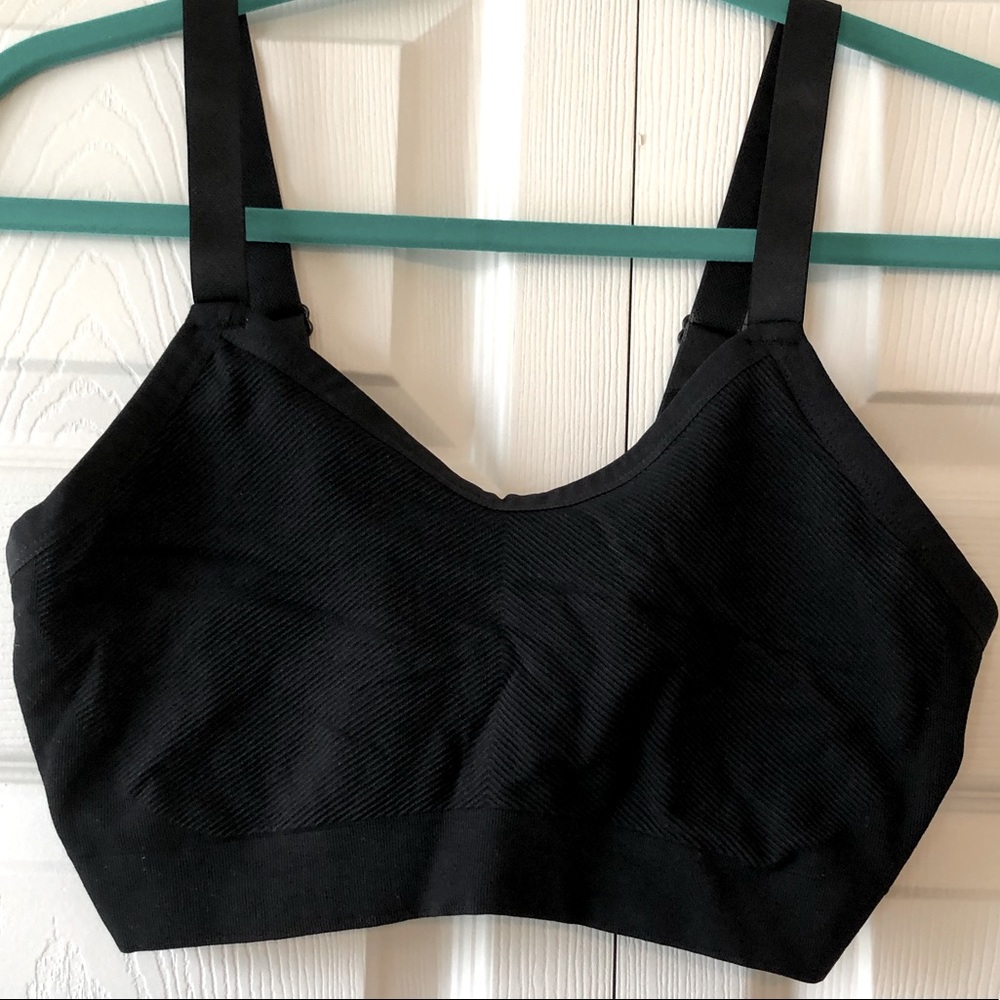 ASOS Black Bralette, Plus Size